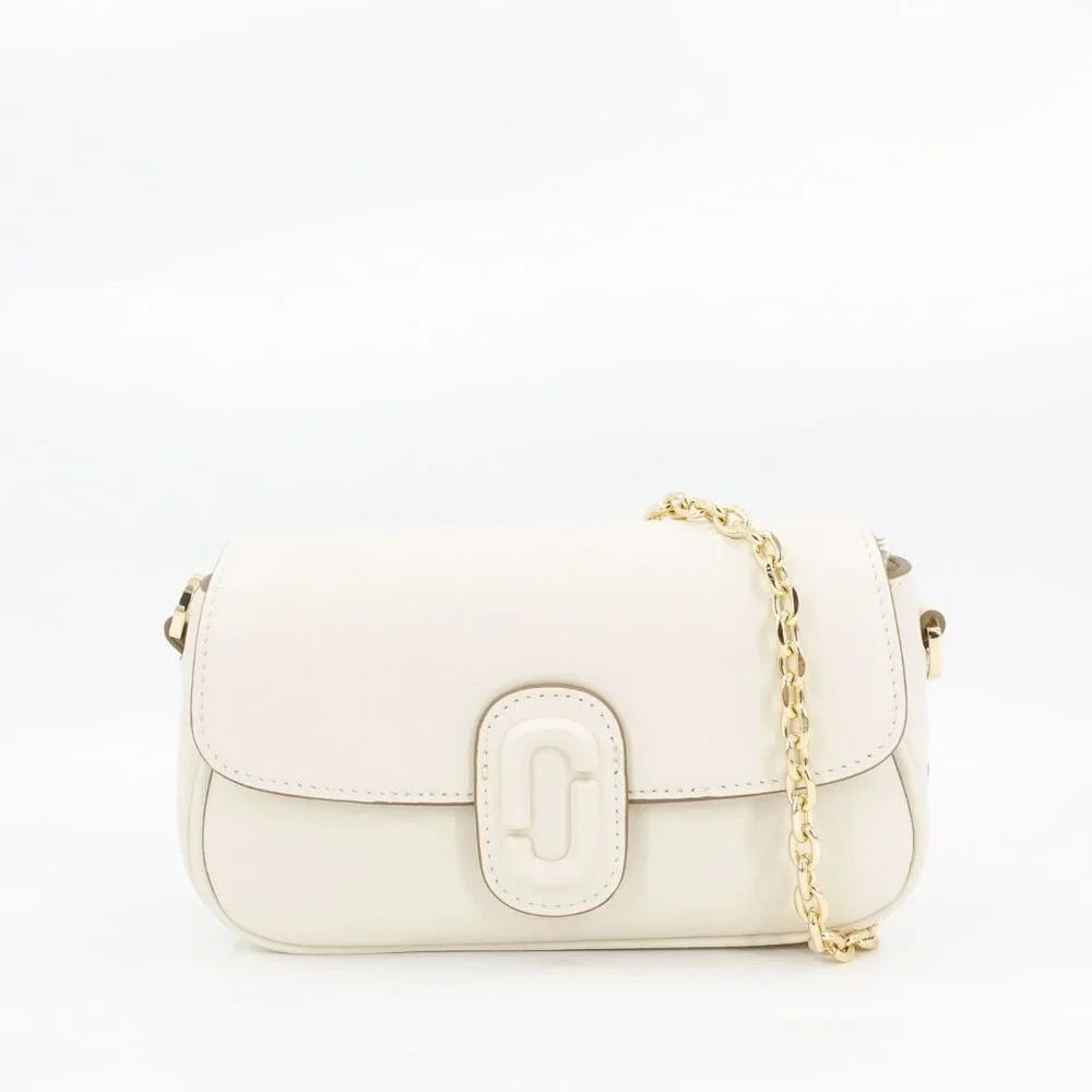 Marc Jacobs The Clover Shoulder Bag Cloud White